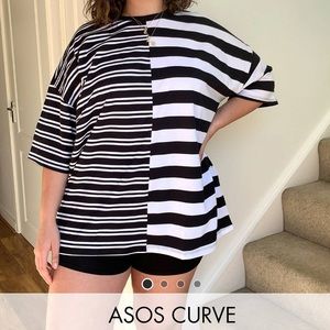 ASOS Design | Oversized Striped T-Shirt